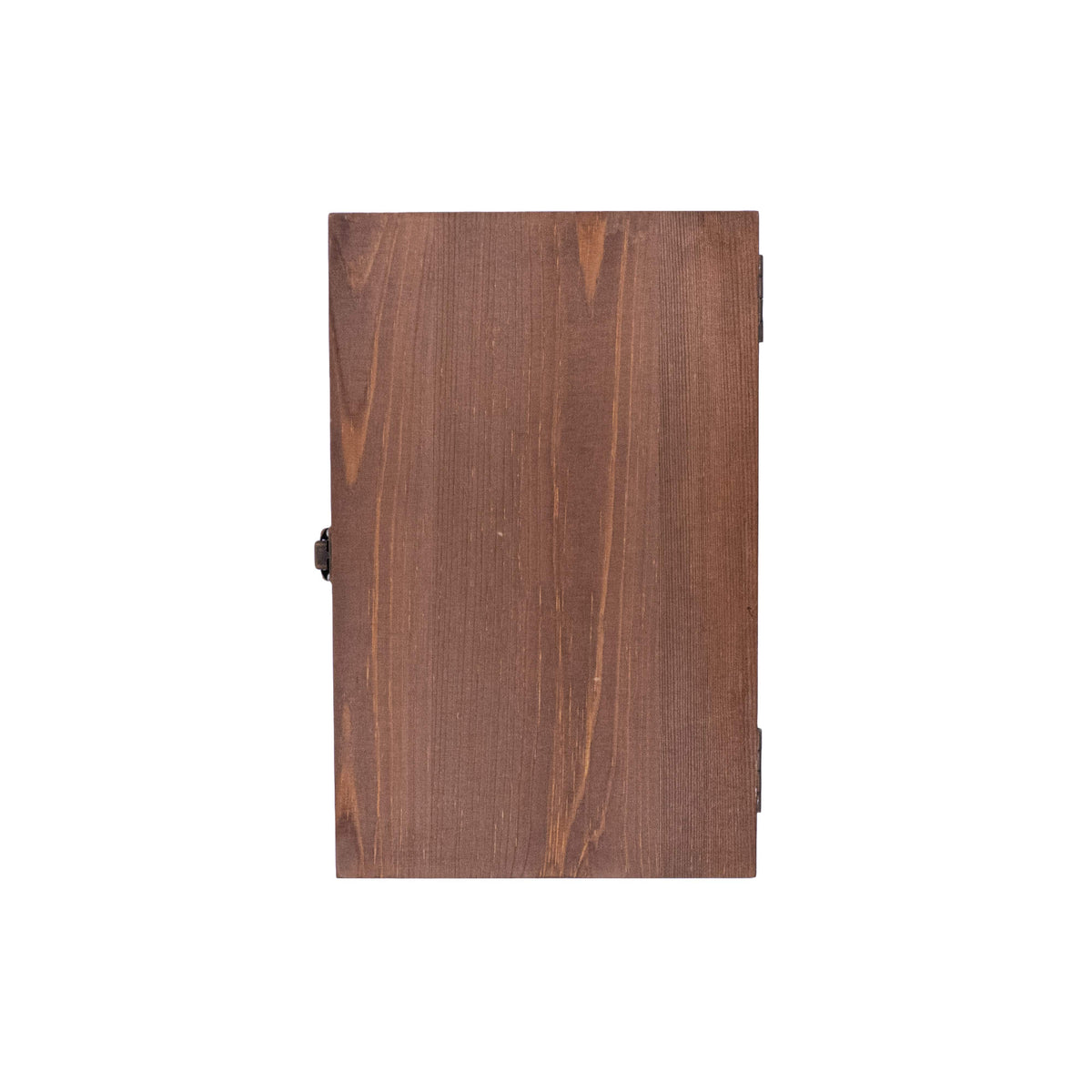 Hölzerne Box von oben
