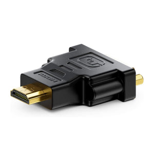 HDMI zu DVI Adapter von hinten