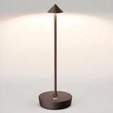 Schwarze LED-Tischlampe
