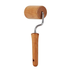 Holz Backblechroller mit Holzgriff