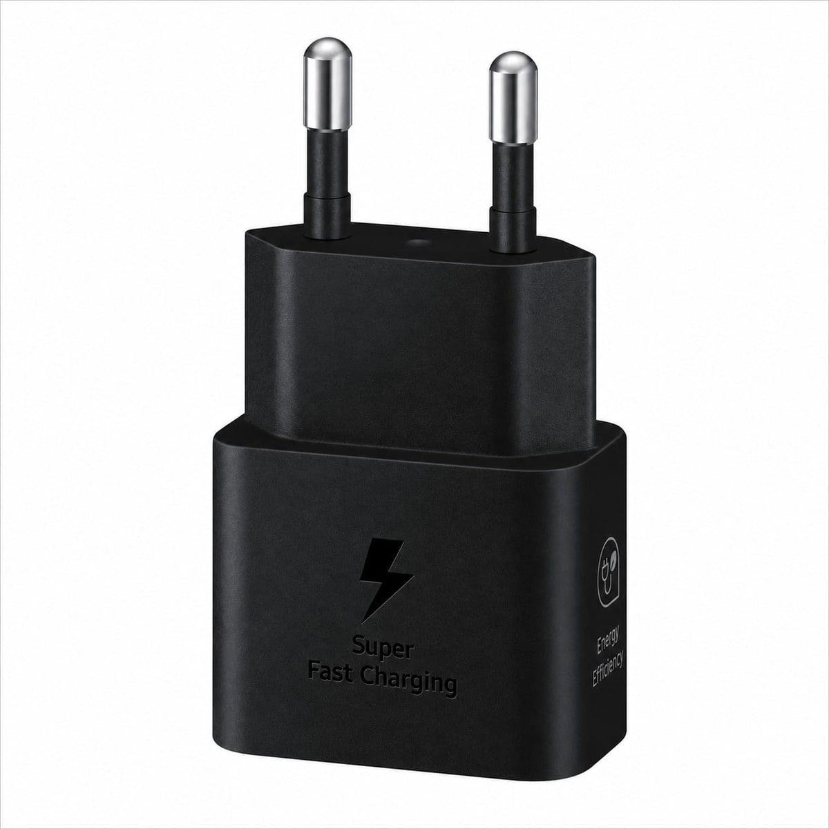 Schwarzer Stecker für CH-Steckdosen