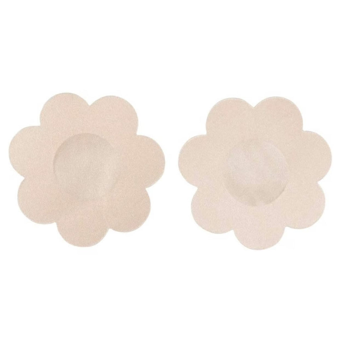 Zwei beige Nippelcover nebeneinander