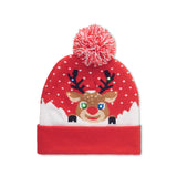Bonnet de Noël en tricot avec LED