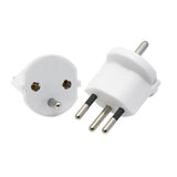 Weisser DE zu CH Steckdosenadapter