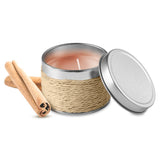 Apple-scented candle