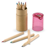12 crayons de couleur