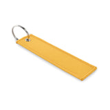 Porte-clés en polyester avec étiquette