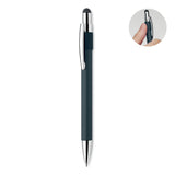Retractable ballpoint pen with stylus
