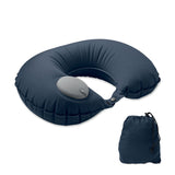 Travel pillow with pump