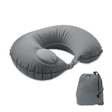 Travel pillow with pump