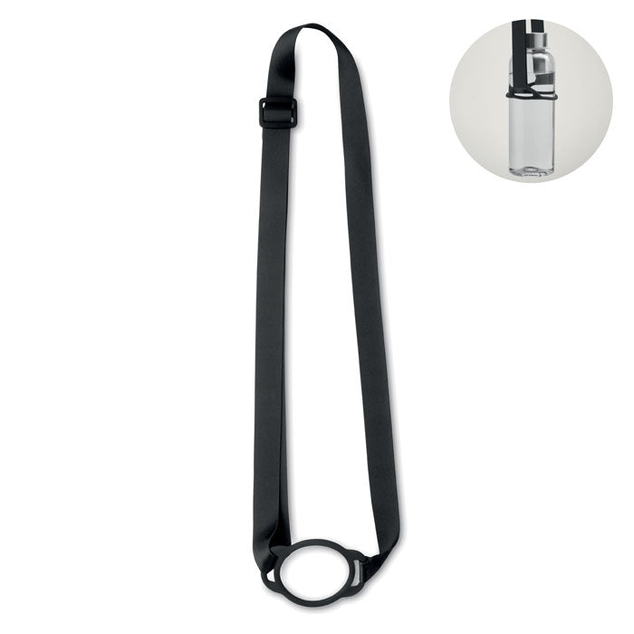 Lanyard with drink holder