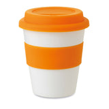 PP cup with silicone lid
