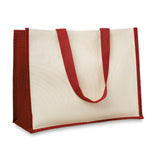 Jute/Canvas Shopper